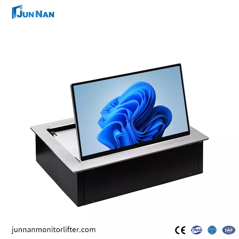 Conference Table LCD Screen Electric Flipper Paperless Meeting စနစ်