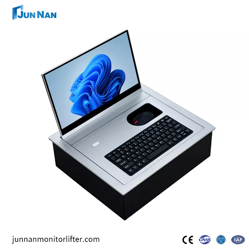 Desktop Terminal တွင် ဖုံးကွယ်ထားသော Lift LCD Flip-Flops