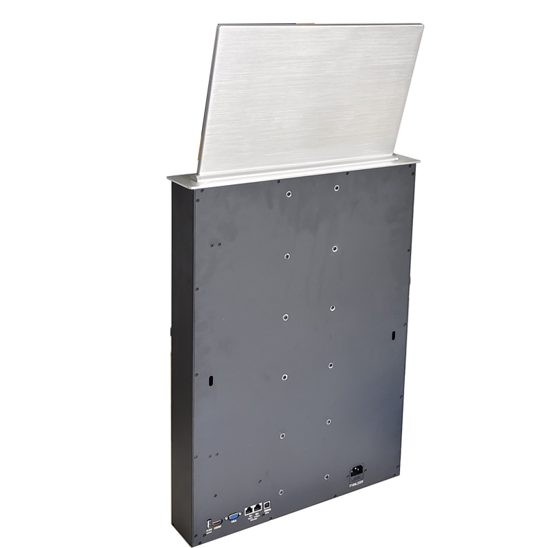 Paperless Conference စနစ်အတွက် Retractable Motorized LCD Monitor Lift Table